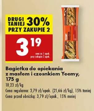 bagietka z masłem czosnkowym