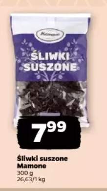śliwki suszone