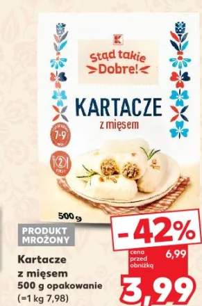 kartacze z mięsem