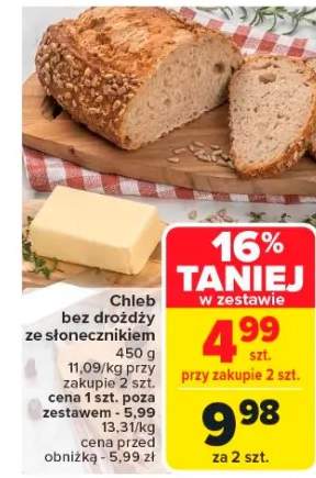 chleb bez mąki
