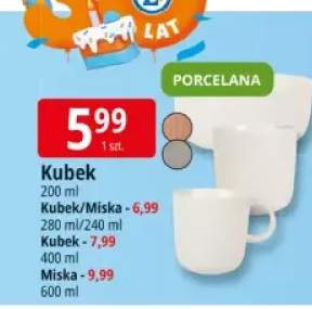 kubek z porcelany
