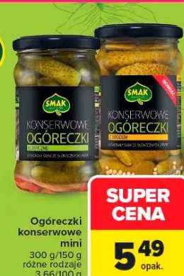 ogórki konserwowe