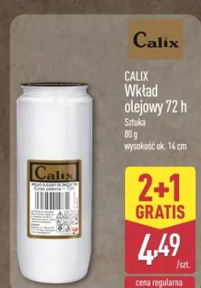 wkład olejowy do znicza
