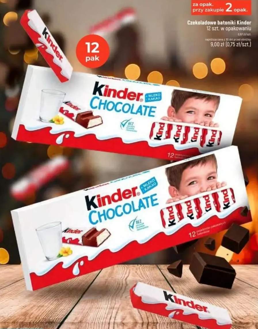 kinder czekolada