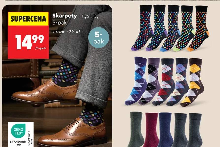 skarpety męskie
