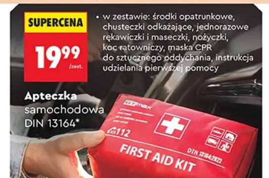 apteczka samochodowa