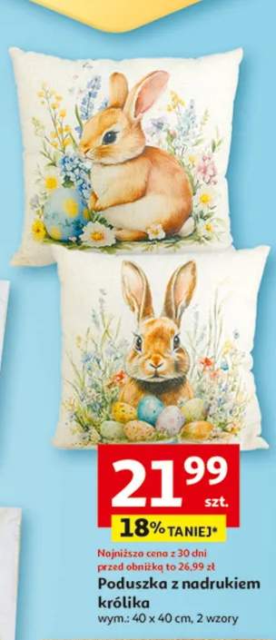 poduszka z nadrukiem