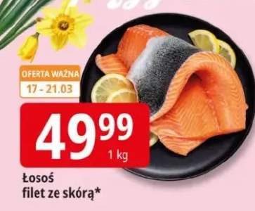 Łosoś filet ze skórą