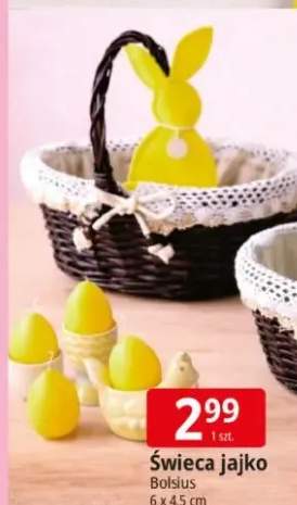 Świeca jajko Bolsius