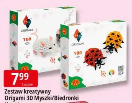 Zestaw kreatywny Origami 3D Myszki/Biedronki