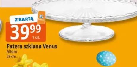 Patera szklana Venus 28 cm