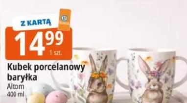 Kubek porcelanowy baryłka 400 ml