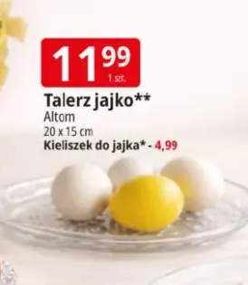 Talerz jajko 20 x 15 cm