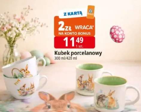Kubek porcelanowy 300 ml/420 ml