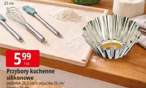 Przybory kuchenne silikonowe