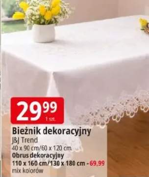 Bieżnik dekoracyjny