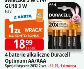 Baterie alkaliczne Optimum AA/AAA