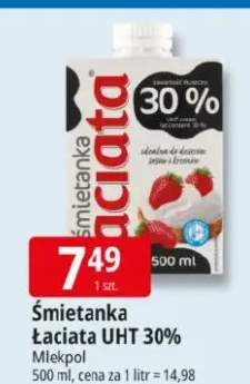 Śmietanka Łaciata UHT 30%