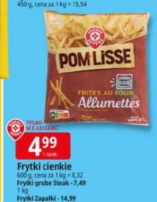 Frytki cienkie