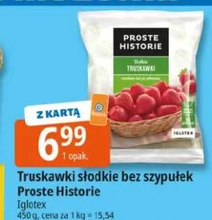 Truskawki słodkie bez szypułek