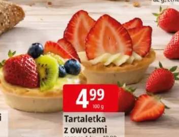 Tartaletka z owocami