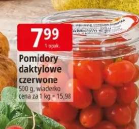 Pomidory daktylowe czerwone