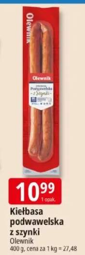 Kiełbasa podwawelska z szynki