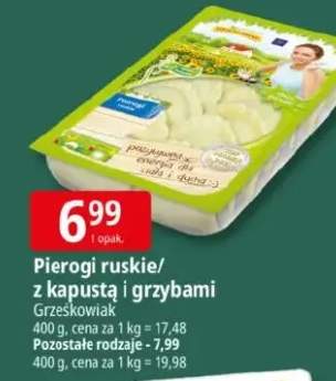 Pierogi ruskie/z kapustą i grzybami