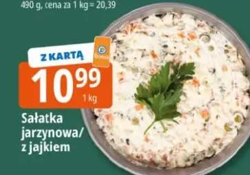 Sałatka jarzynowa/z jajkiem