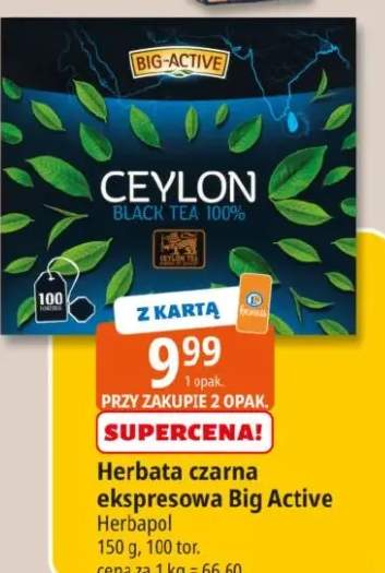 Herbata czarna ekspresowa