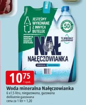 Woda mineralna Nałęczowianka