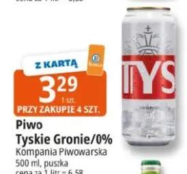 Piwo Tyskie Gronie/0%