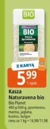 Kasza naturavena bio