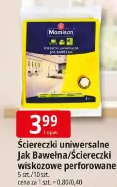 Ściereczki uniwersalne Jak Bawełna/Ściereczki wiskozowe perforowane