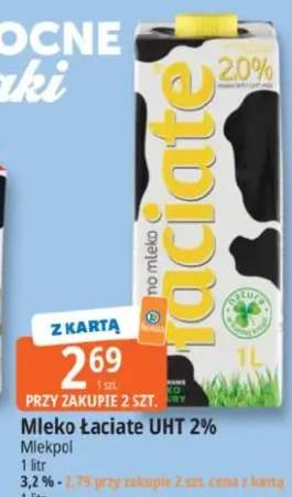 Mleko Łaciate UHT 2%