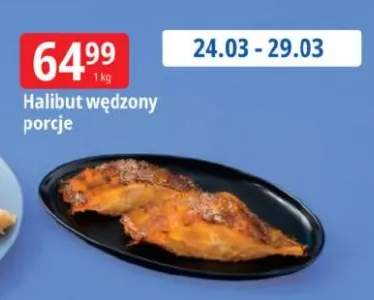 Halibut wędzony porcje