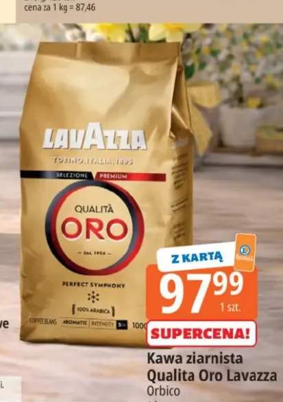 Kawa ziarnista Qualita Oro
