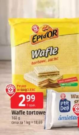 Wafle tortowe
