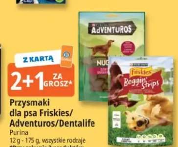 Przysmaki dla psa Friskies/Adventuros/Dentalife