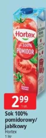 Sok 100% pomidorowy/jabłkowy