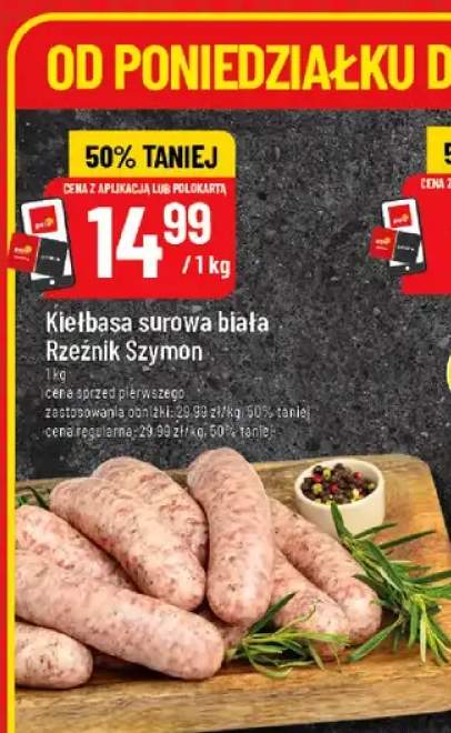 kiełbasa biała surowa