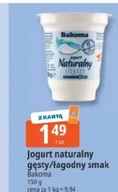Jogurt naturalny gęsty/łagodny smak