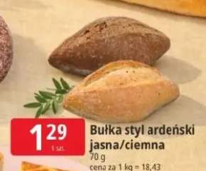 Bułka styl ardeński jasna/ciemna
