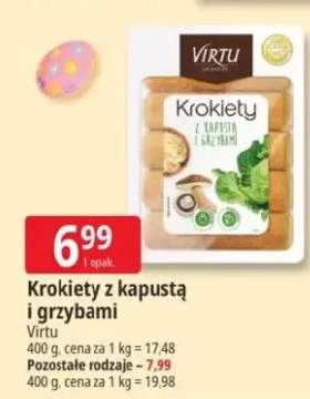 Krokiety z kapustą i grzybami