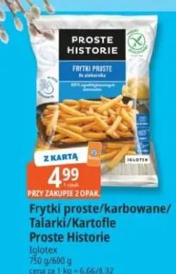 Frytki proste/crinkle/carbowane/falafel/kartoffle