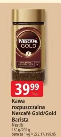 Kawa rozpuszczalna Nescafé Gold/Gold Barista