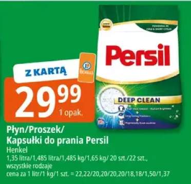 Płyn/Proszek/Kapsułki do prania Persil