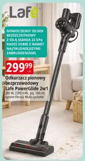 Odkurzacz pionowy bezprzewodowy PowerGlide 2w1