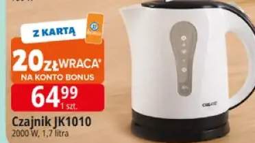 Czajnik JK1010 2000 W, 1,7 litra