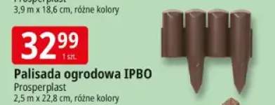 Palisada ogrodowa Prosperplast 3,9m x 18,6cm różne kolory